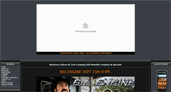 Desktop Screenshot of bobarosasaloon.com